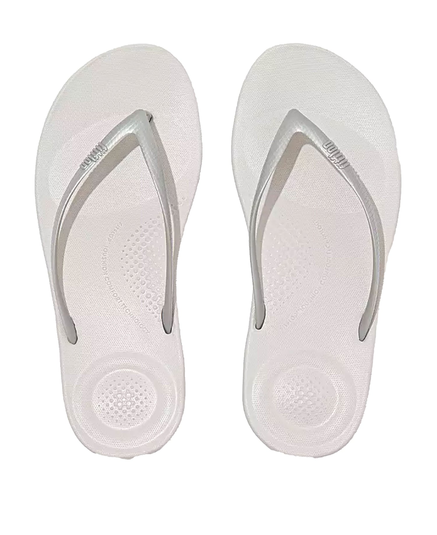 Iqushion Ergonomic Flip-Flops - Silver