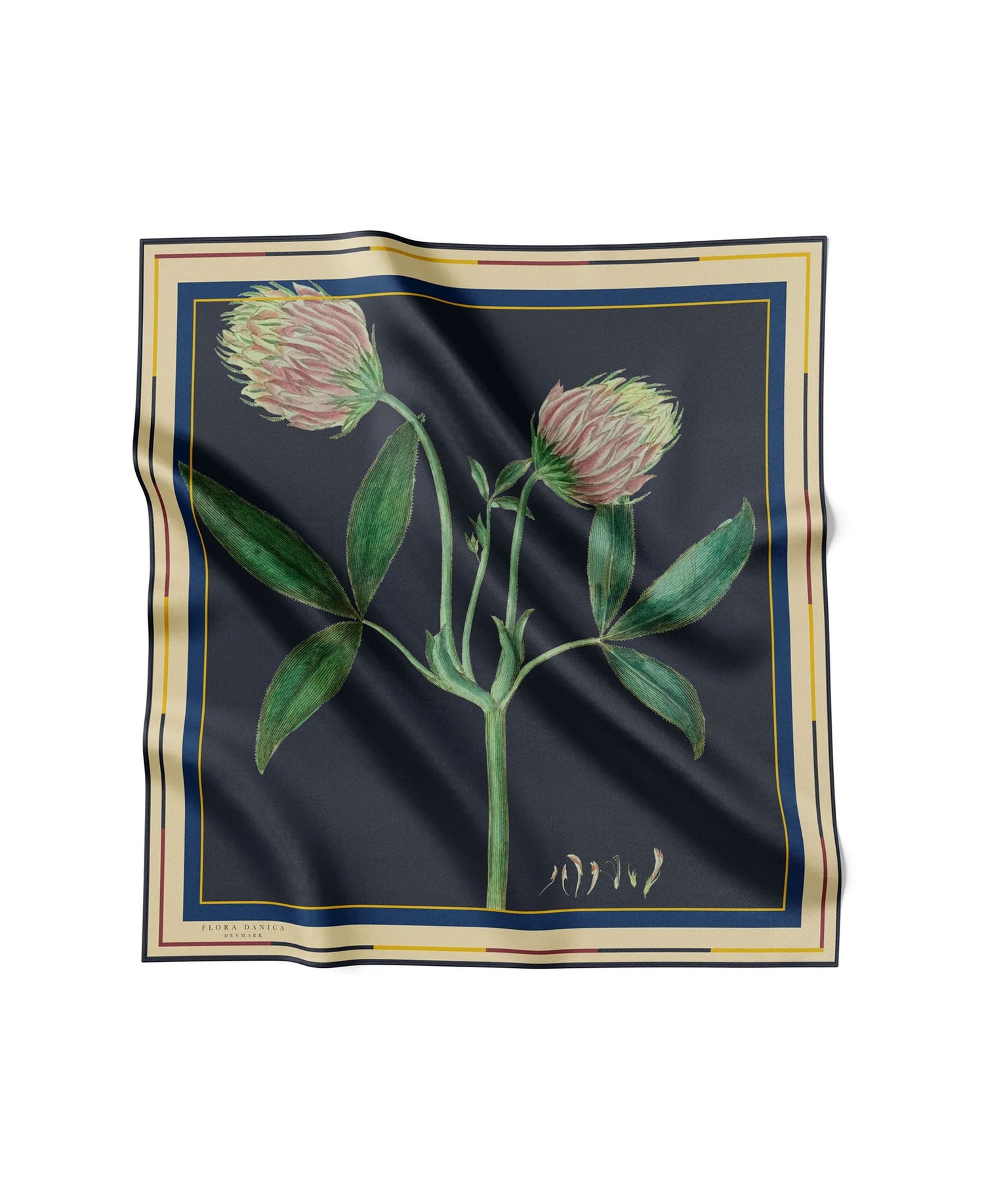 Trifolium Scarf - Trifolium Off-Black/Yellow