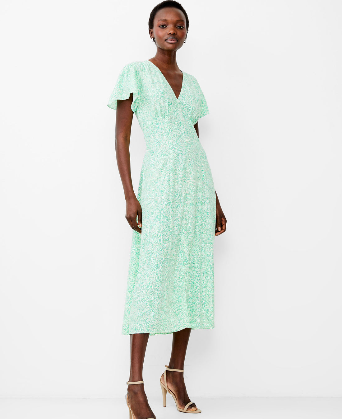 Bernice Tea Dress - Minted Green