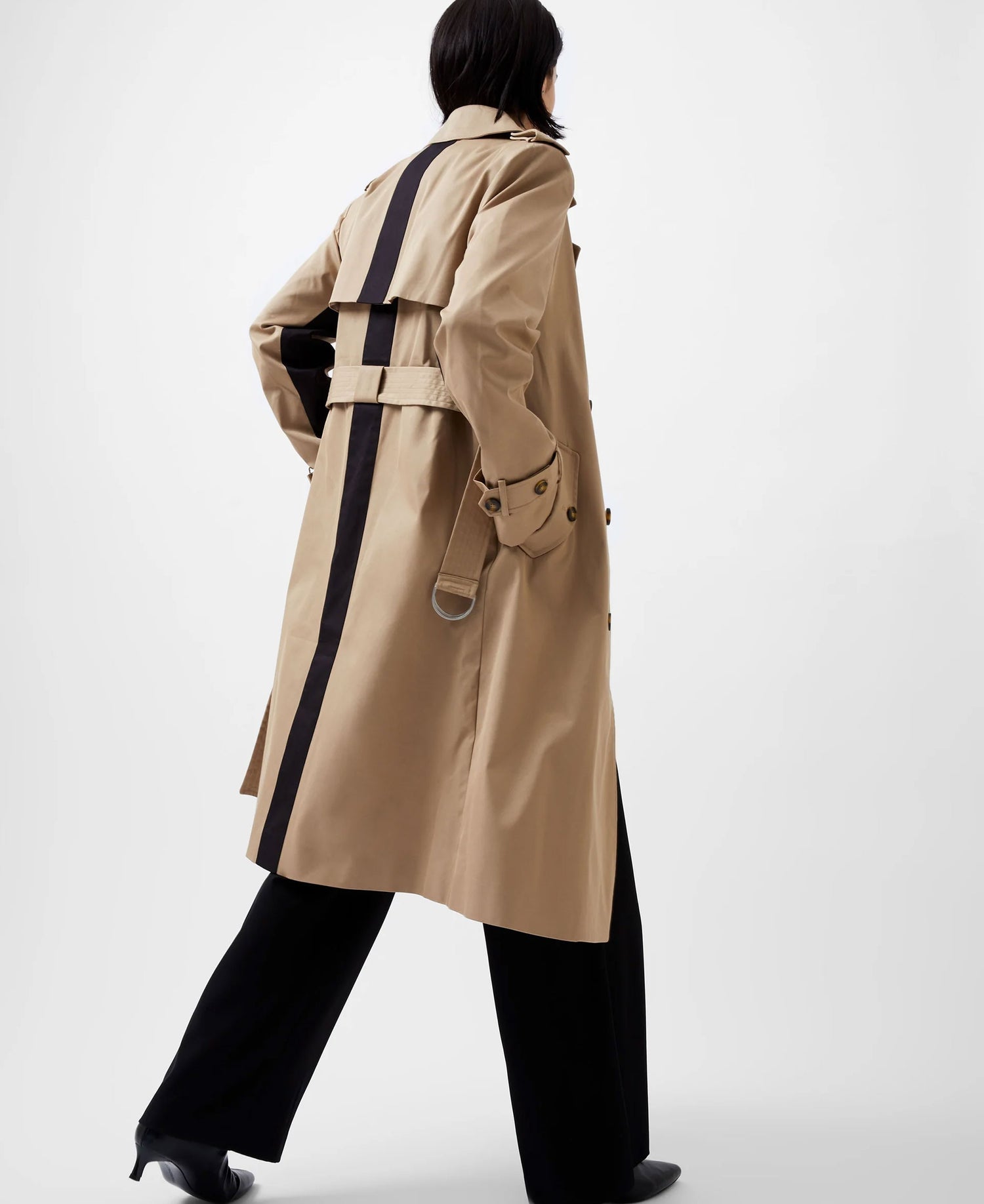 Coco Twill Trench Coat - Autumn Camel