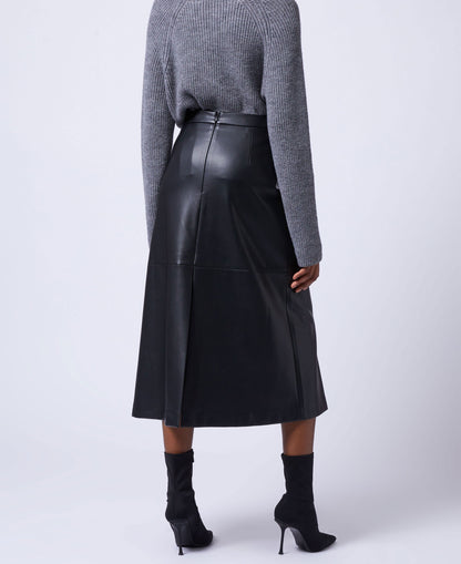 Crolenda Midi Skirt - Blackout