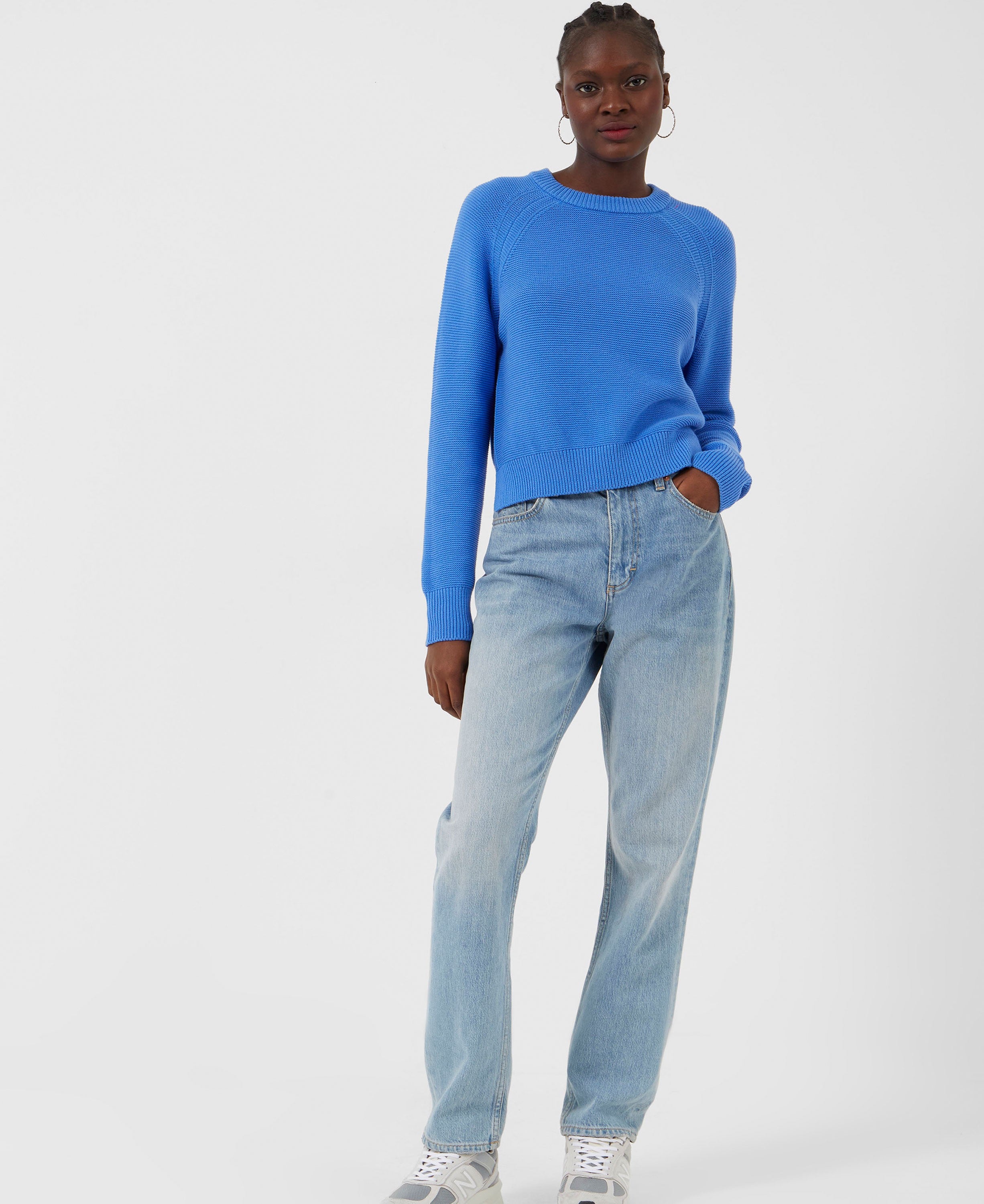 Lily Mozart Jumper - Cornflower Blue