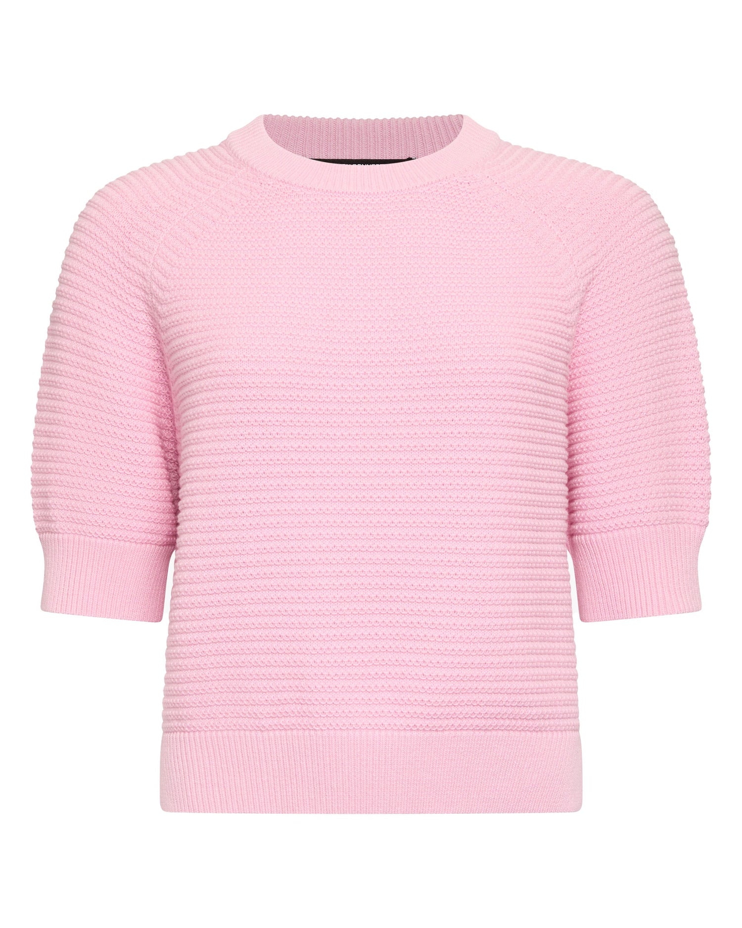 Lily Mozart Short Sleeve Jumper - Light French Pink