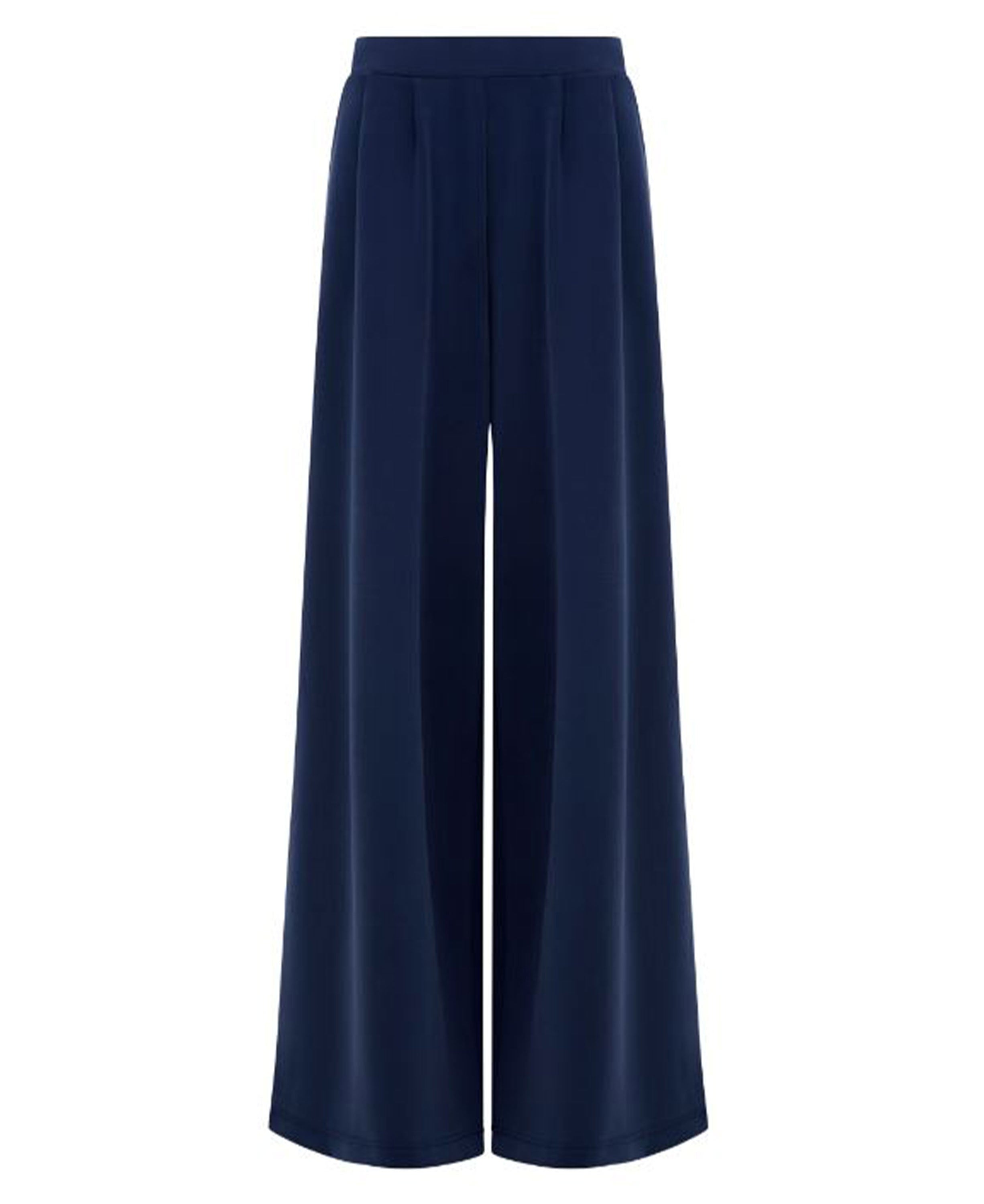 Wren Wide Leg Trouser - Midnight Blue