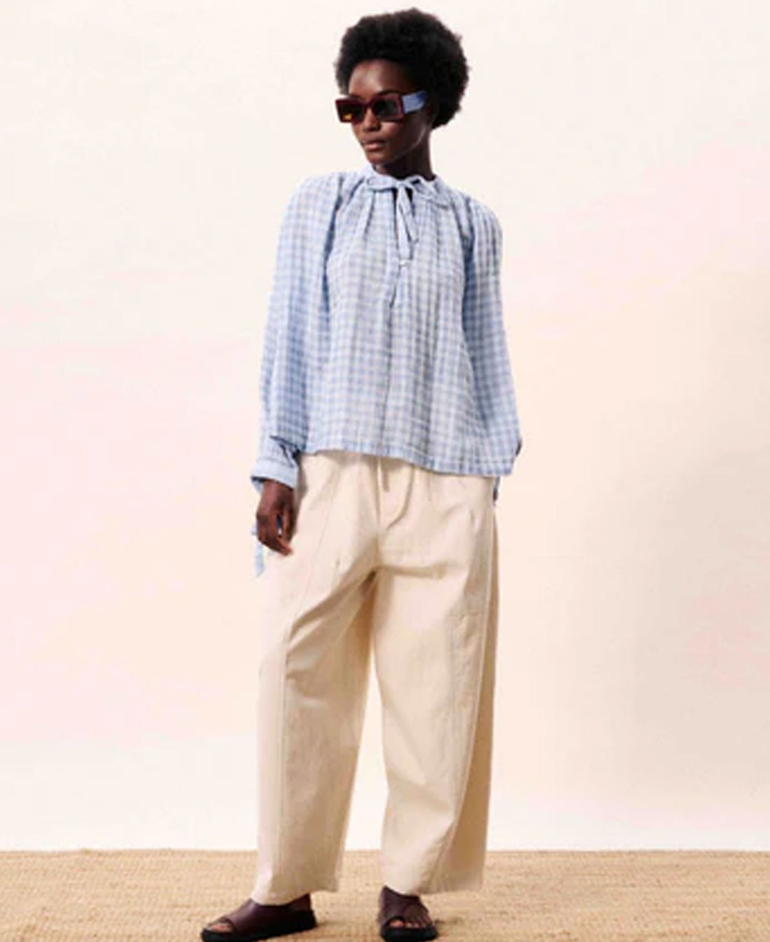 Havasia Blouse - Bleu Clair