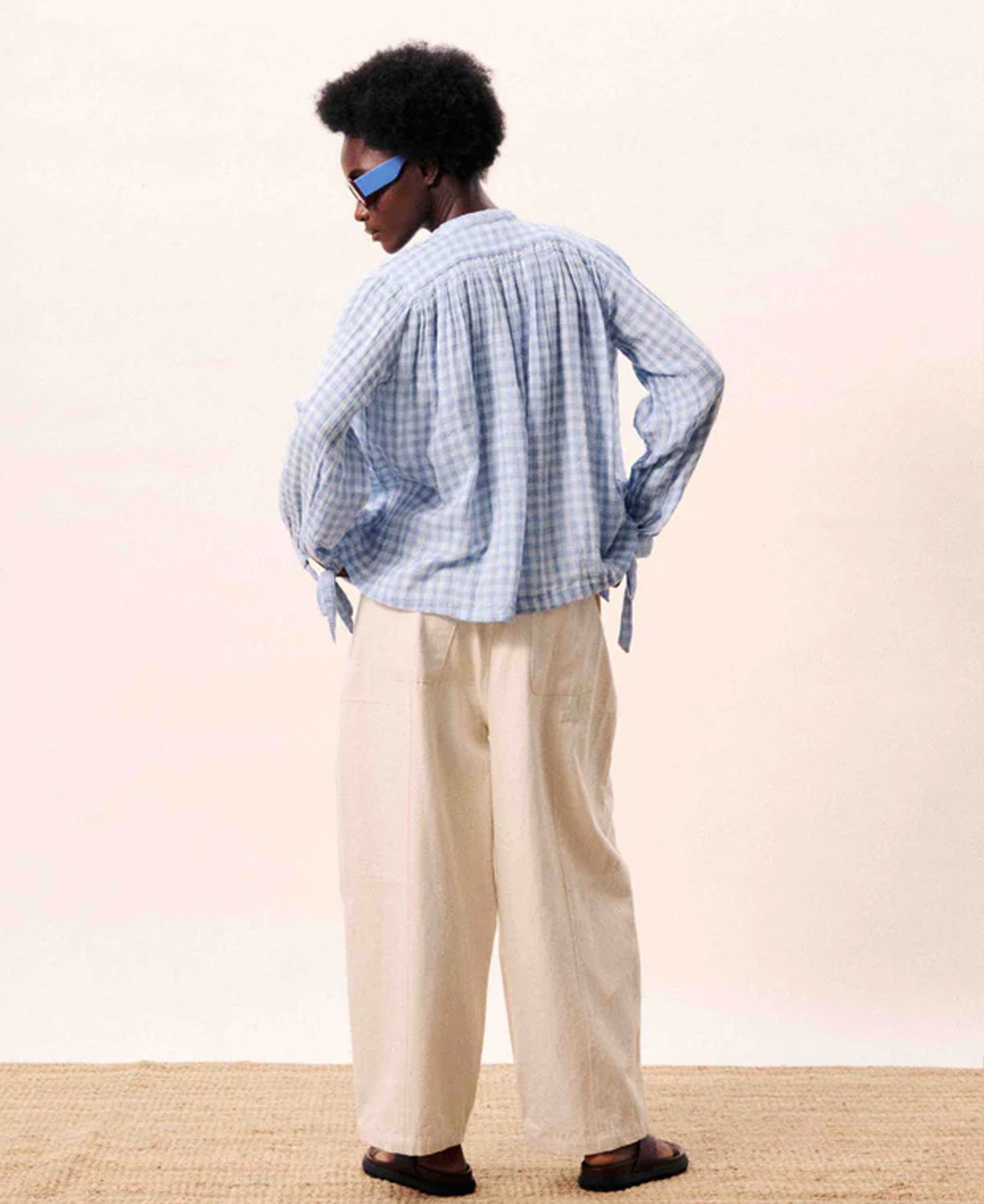 Havasia Blouse - Bleu Clair