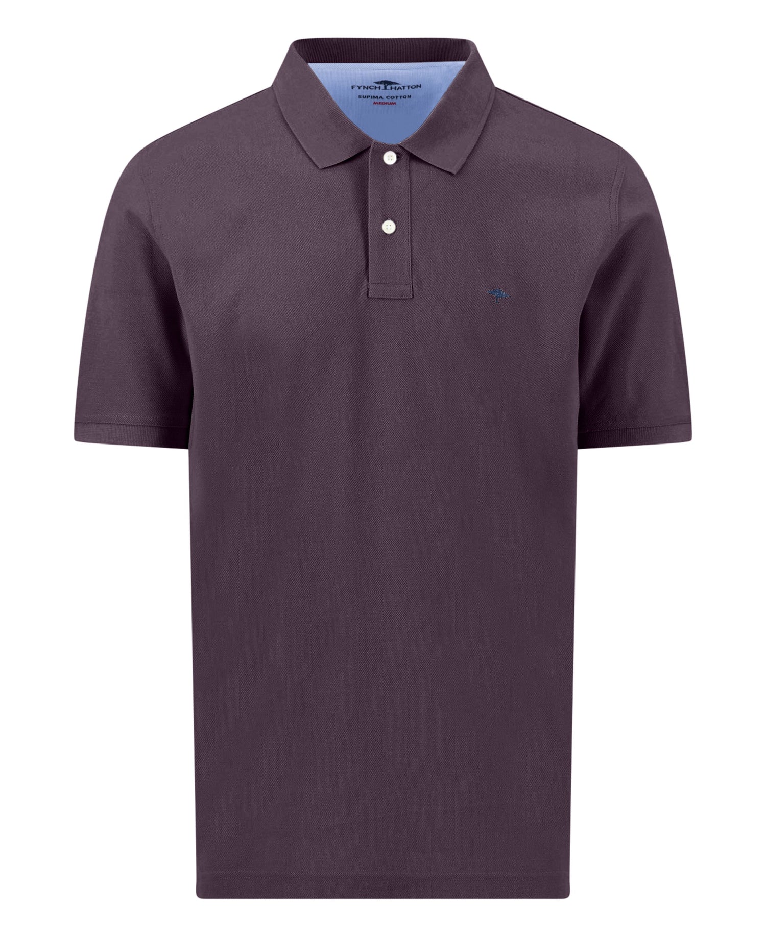 Basic Polo Premium Cotton - Aubergine