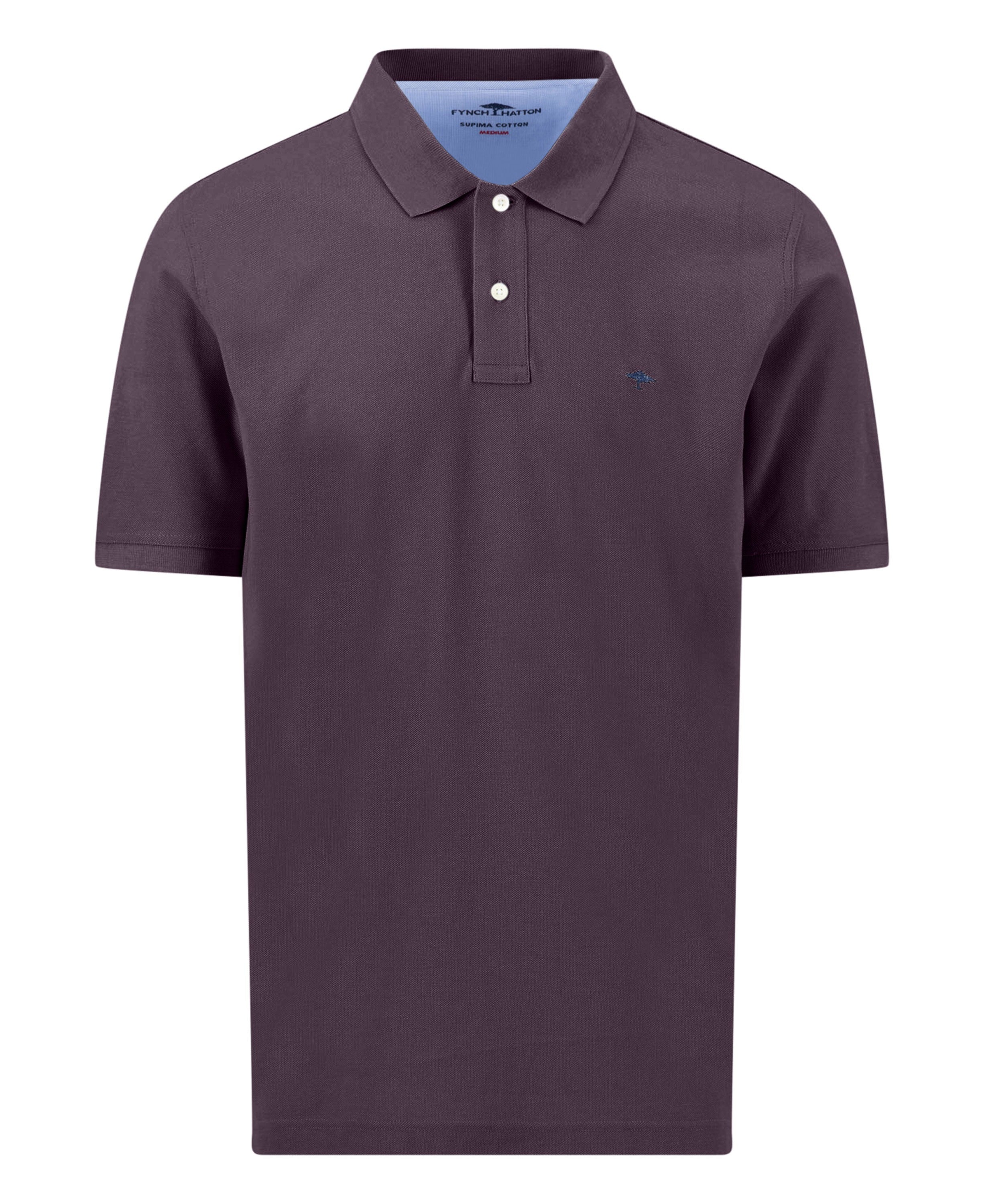 Basic Polo Premium Cotton - Aubergine