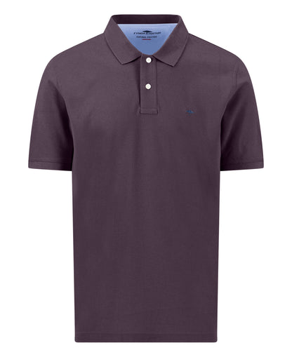 Basic Polo Premium Cotton - Aubergine