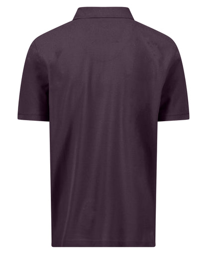 Basic Polo Premium Cotton - Aubergine