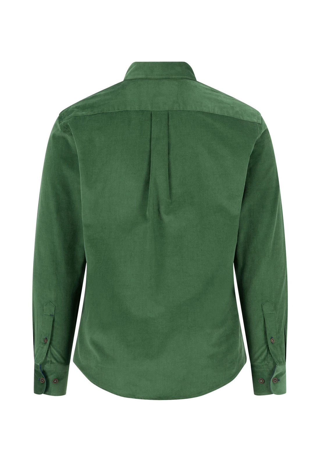 Corduroy Button Down Shirt  - Dark Leaf