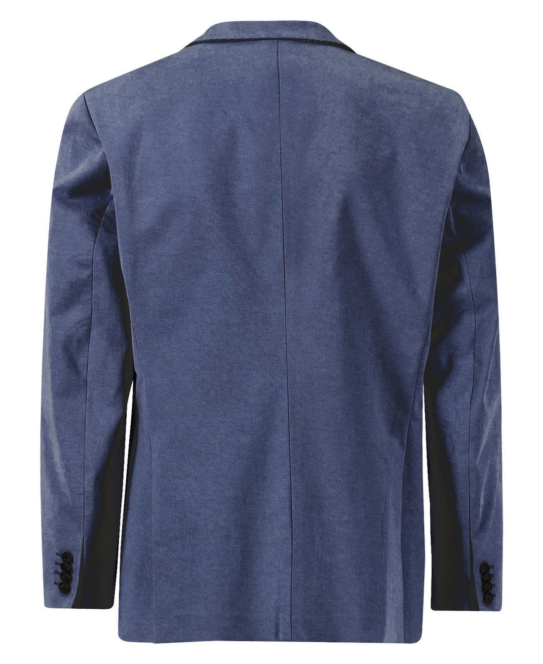 Cotton Twill Blazer - Dark Navy