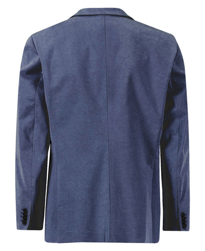 Cotton Twill Blazer - Dark Navy