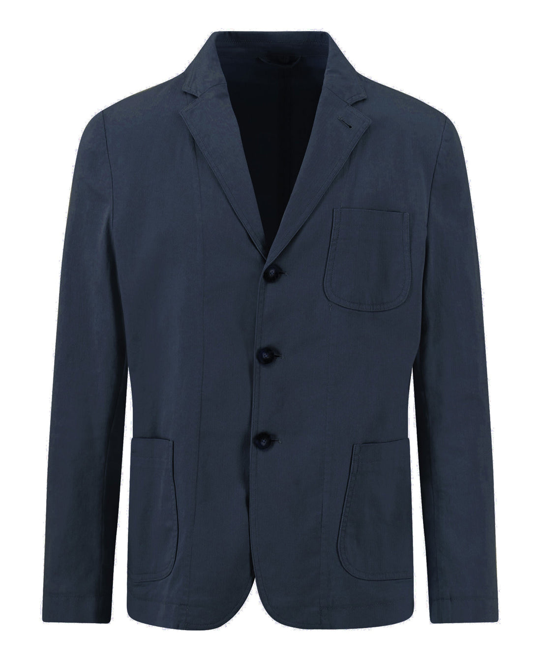 Herringbone Blazer - Dark Navy