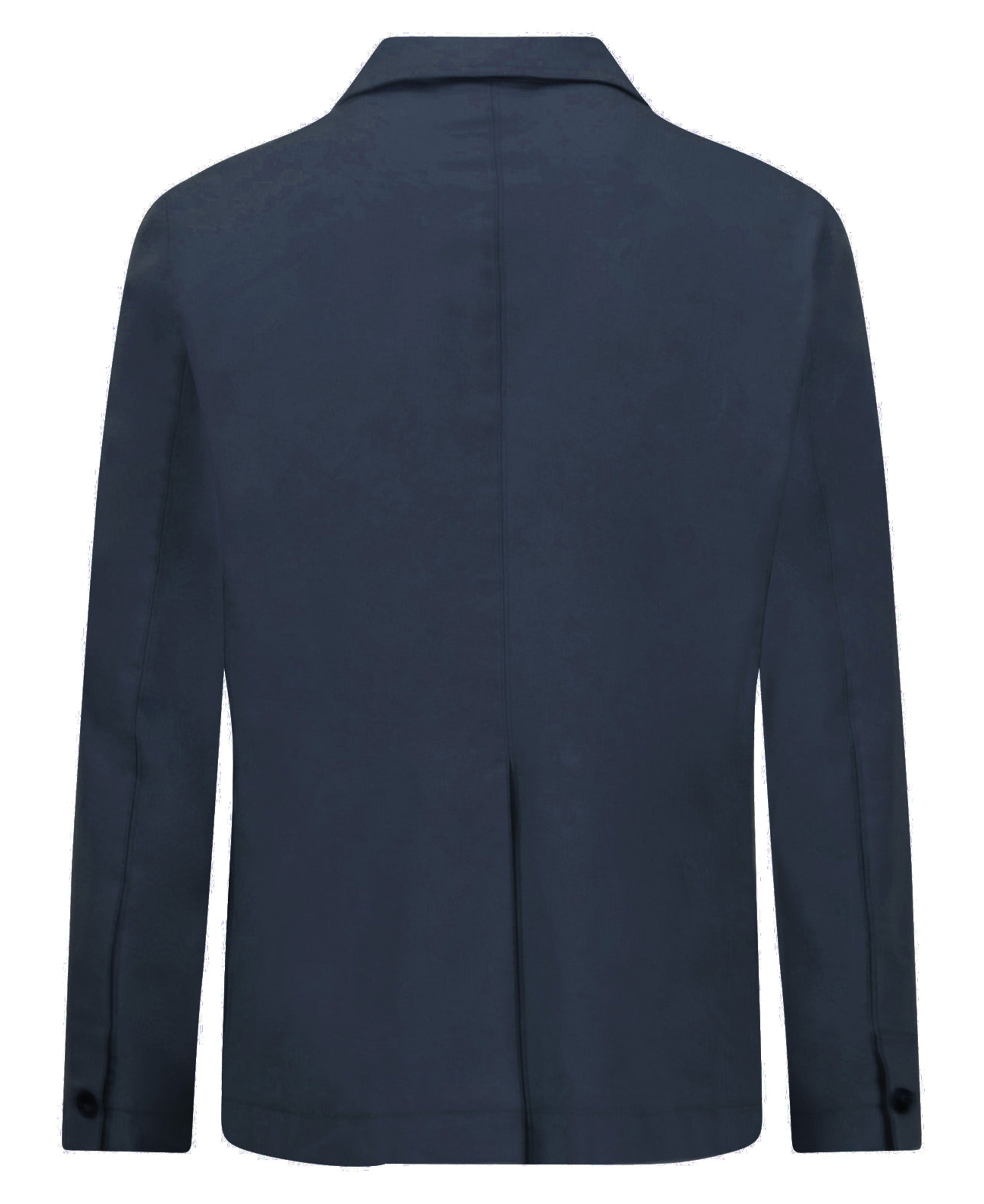 Herringbone Blazer - Dark Navy