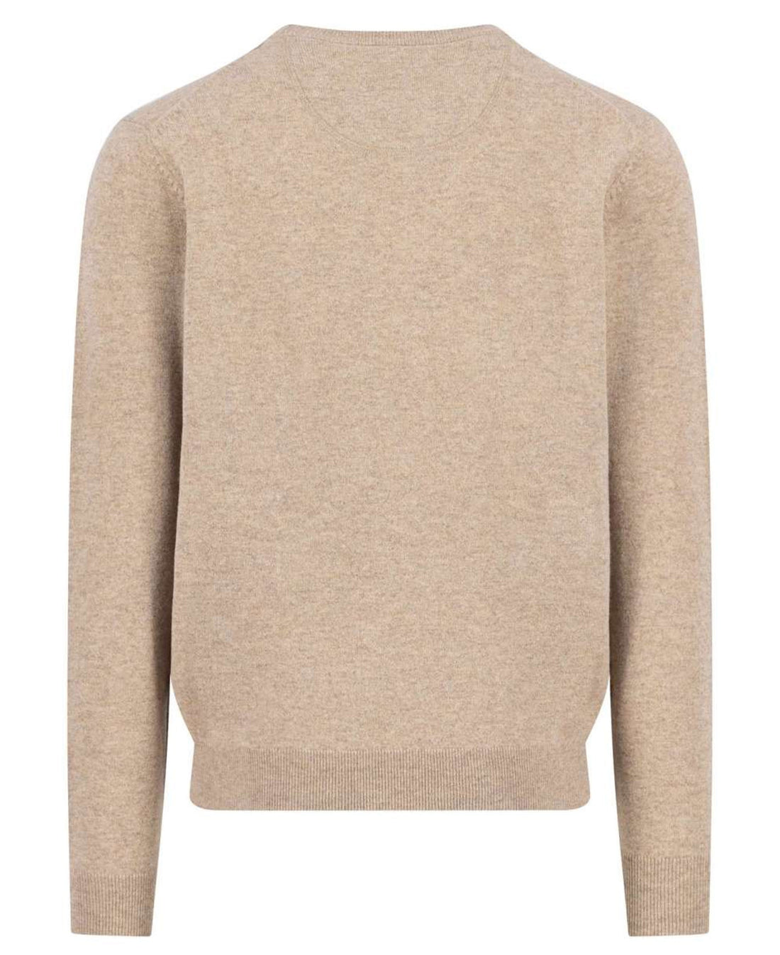 Lambswool O-Neck - Taupe