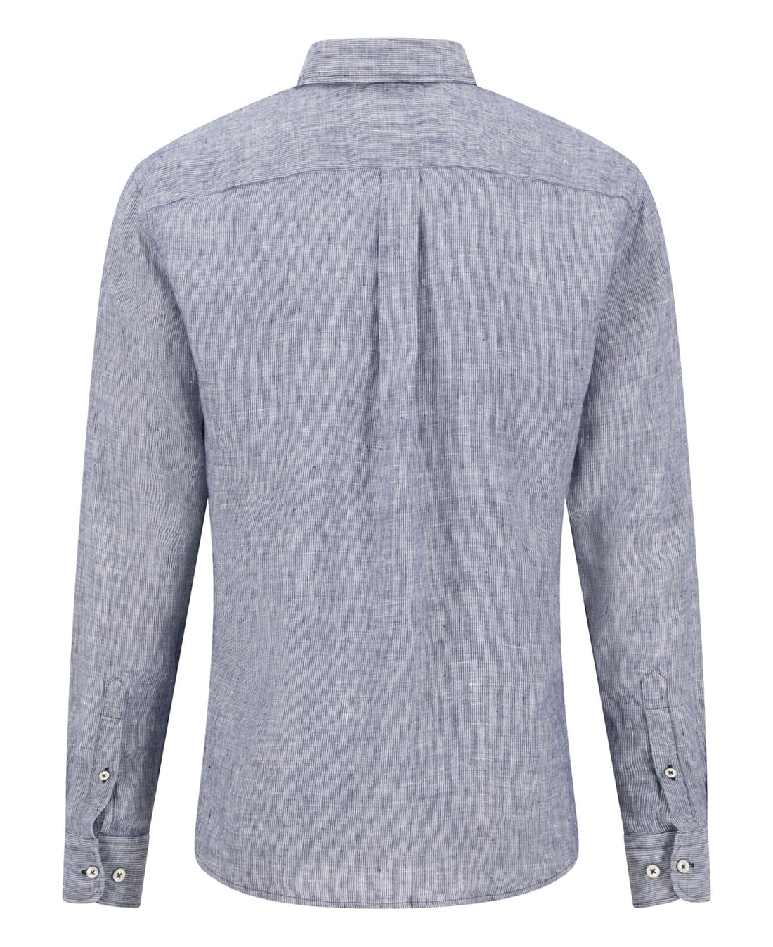 Linen Stripe Button down 1/1 - Navy