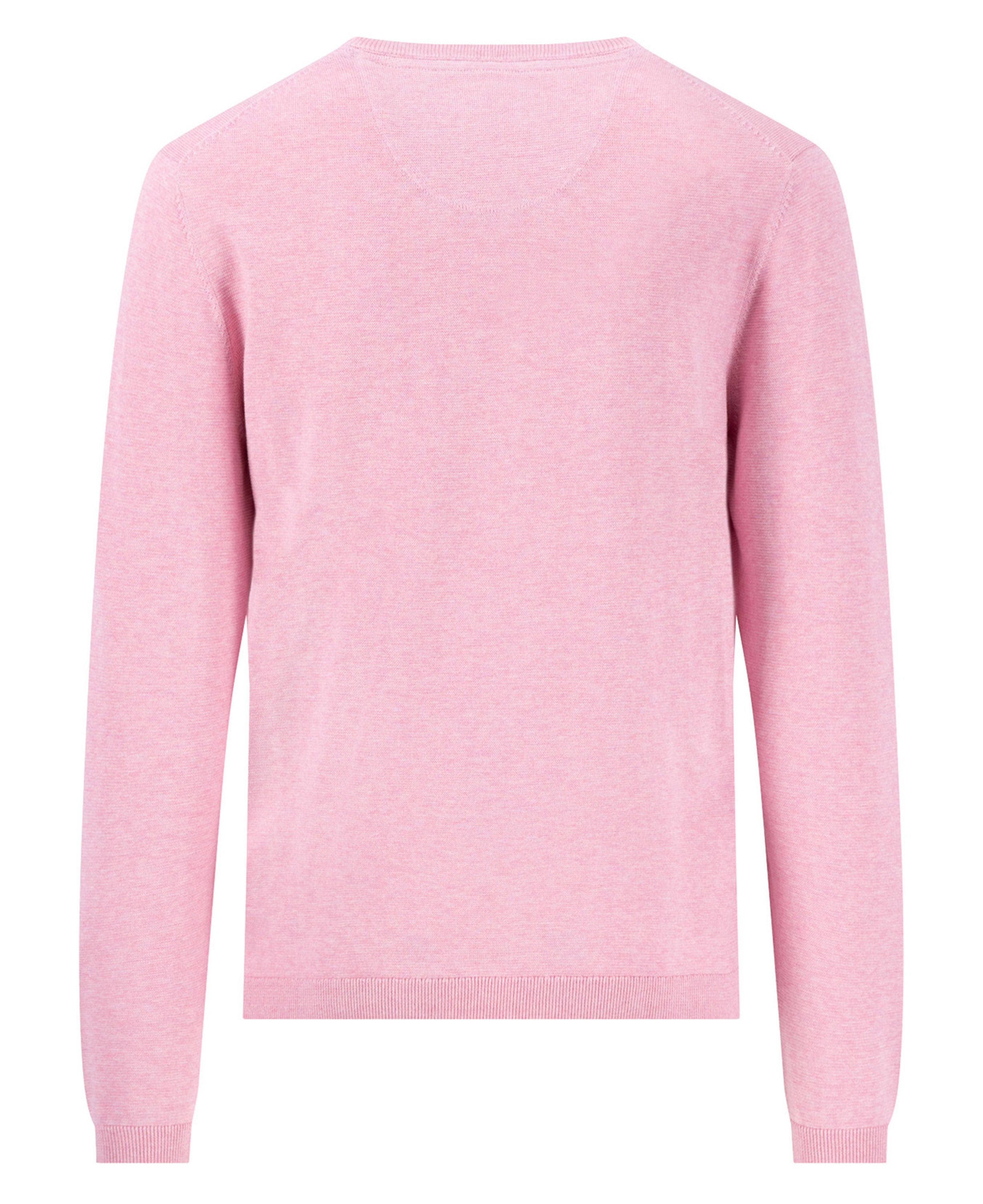 O-Neck Air Cotton Jumper - Peony