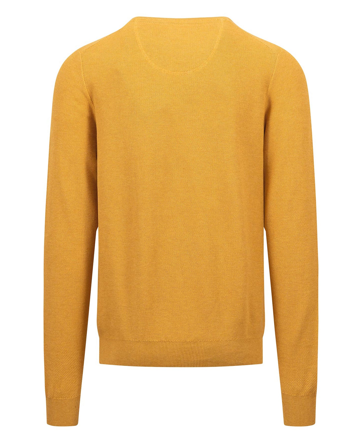 Structured O-Neck Knit - New Dijon