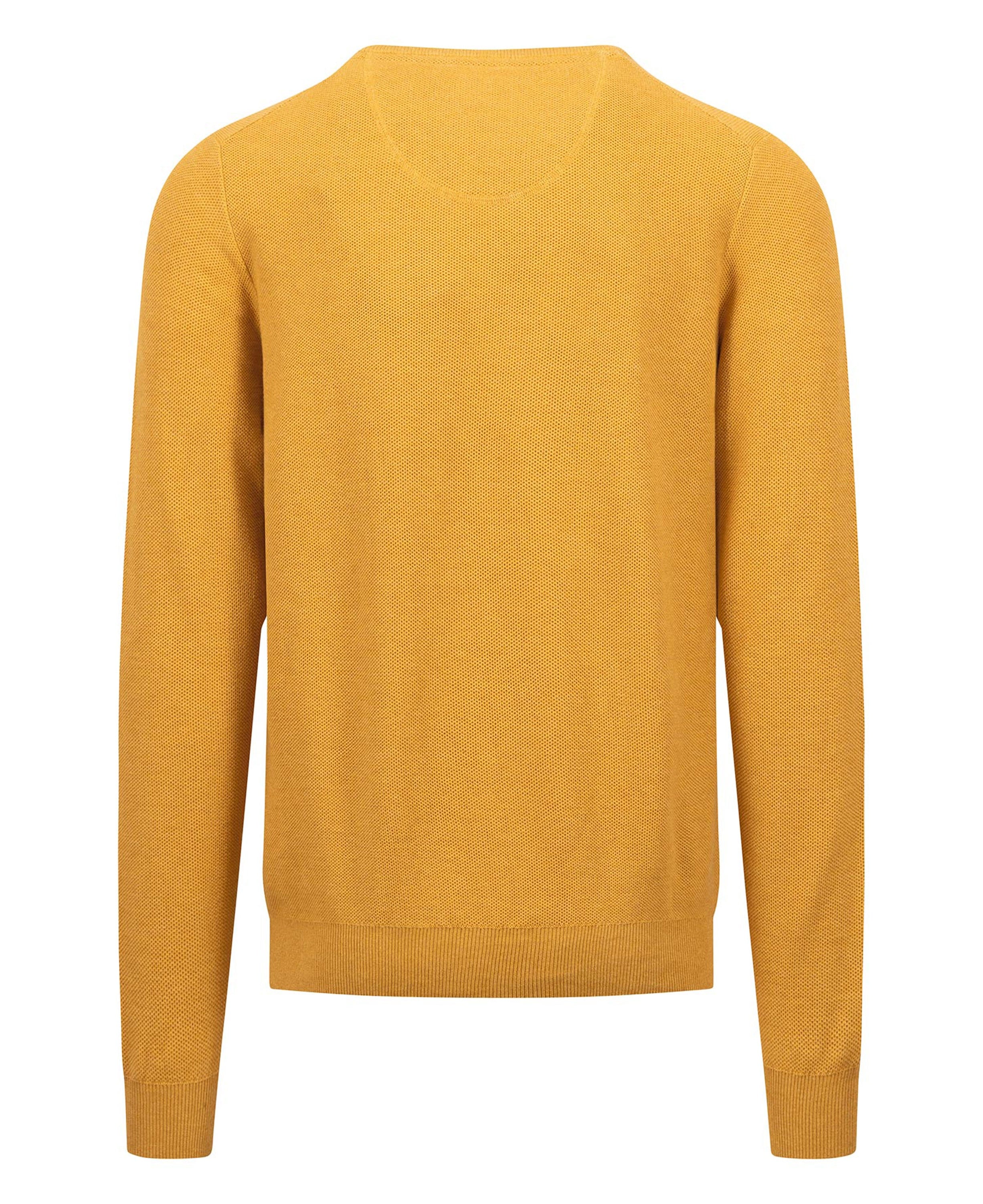 Structured O-Neck Knit - New Dijon