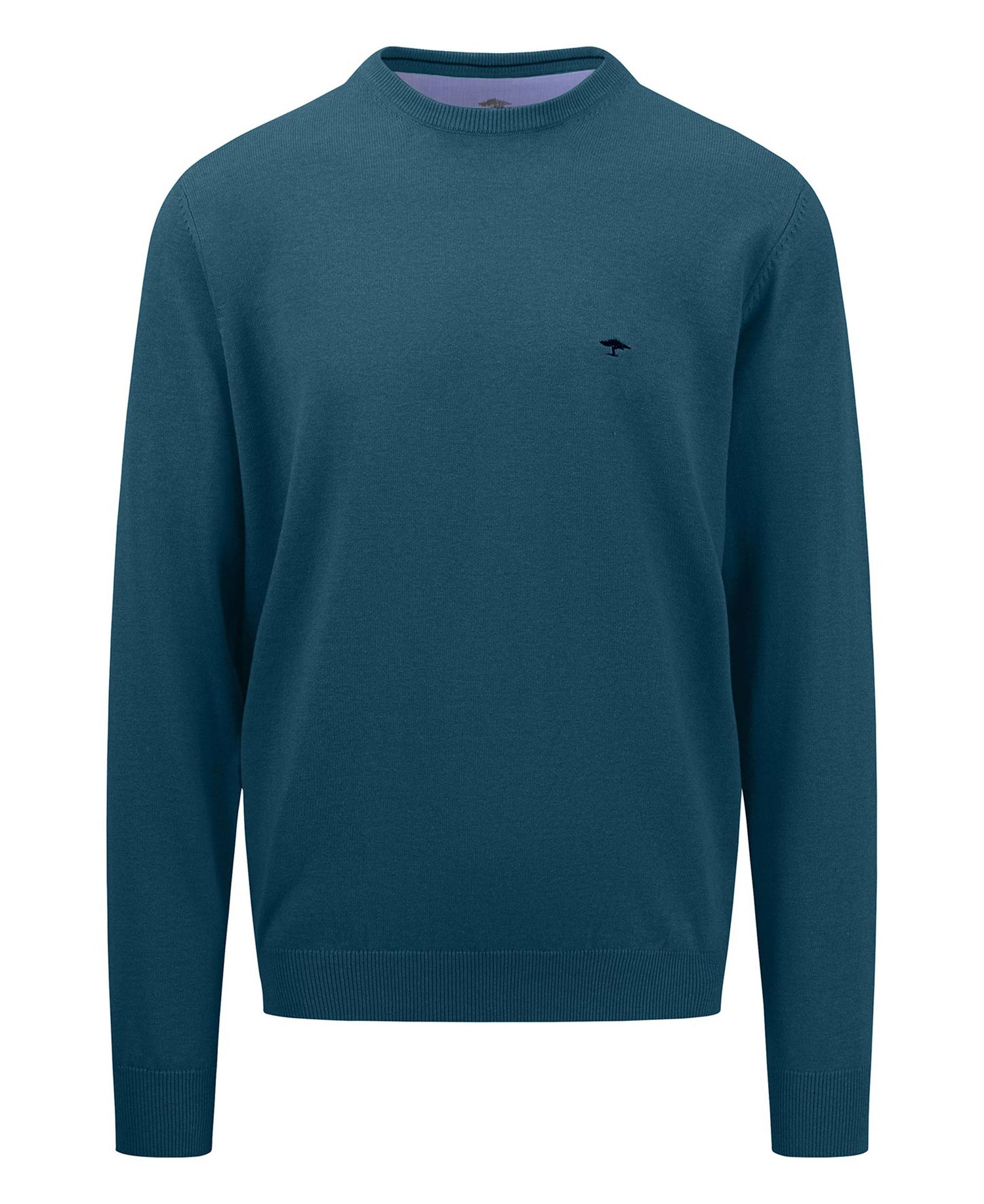 O-Neck Superfine Jumper - Dark Teal