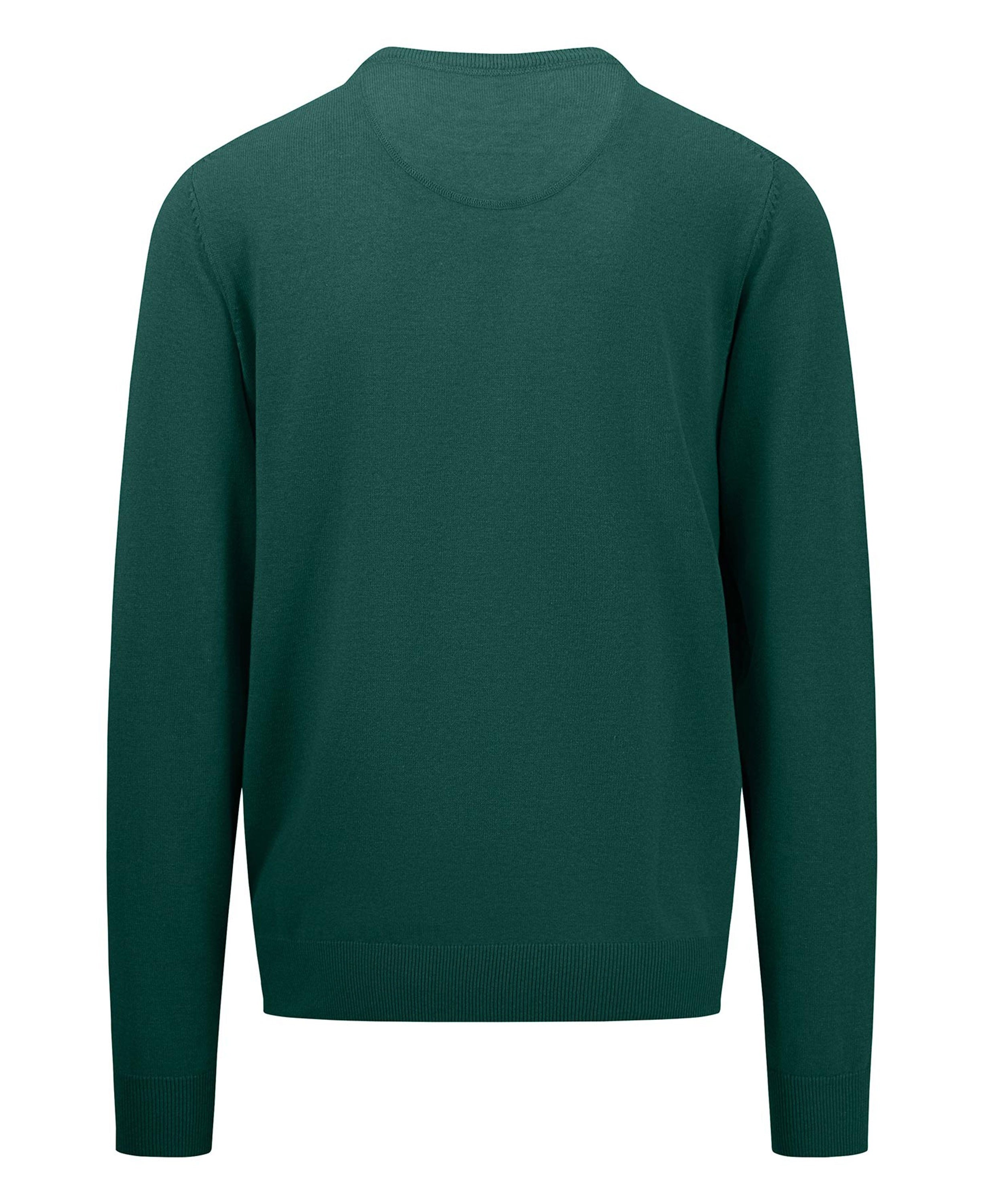 O-Neck Superfine Jumper - Dark Emerald