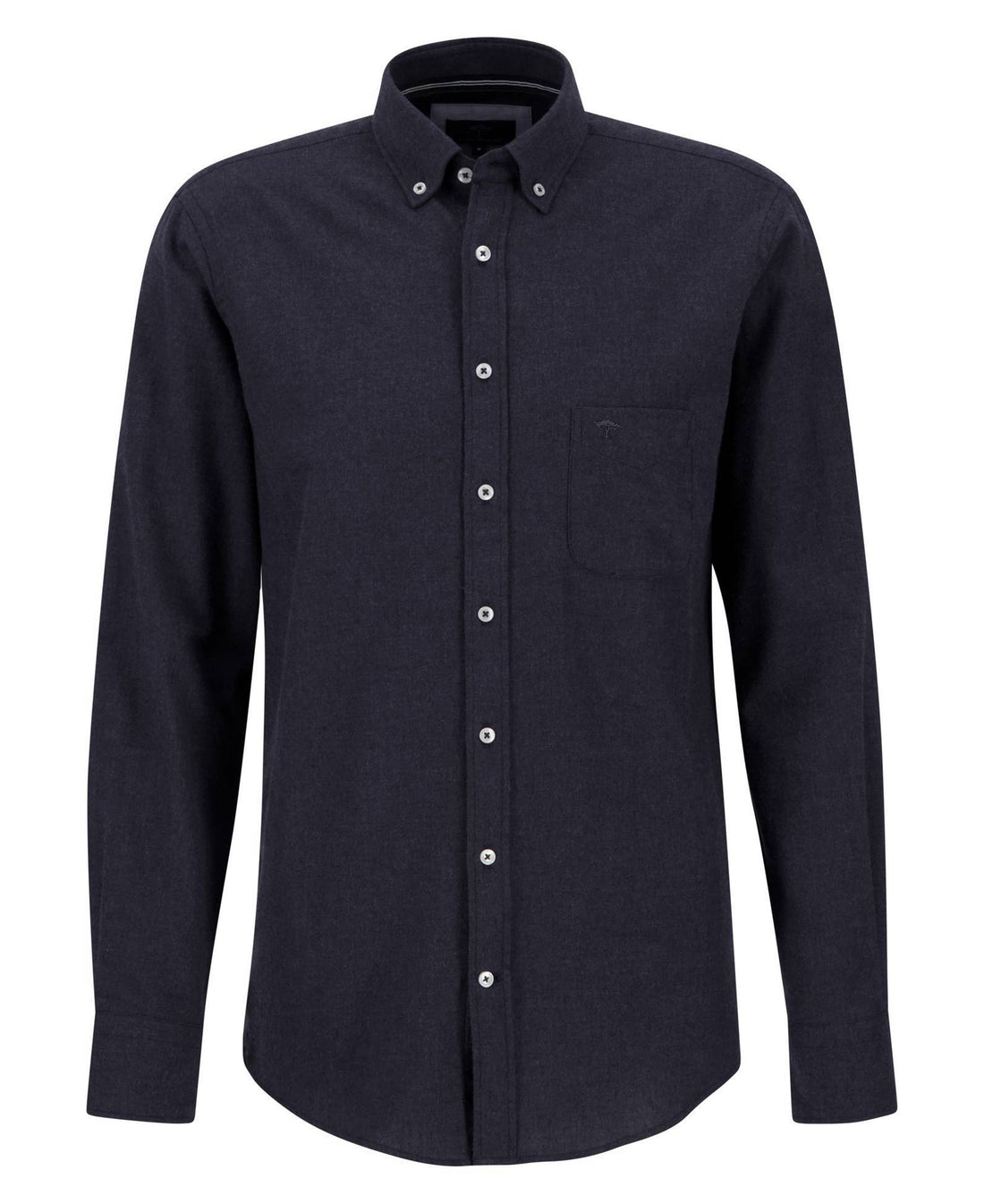 Premium Flannel Shirt - Navy