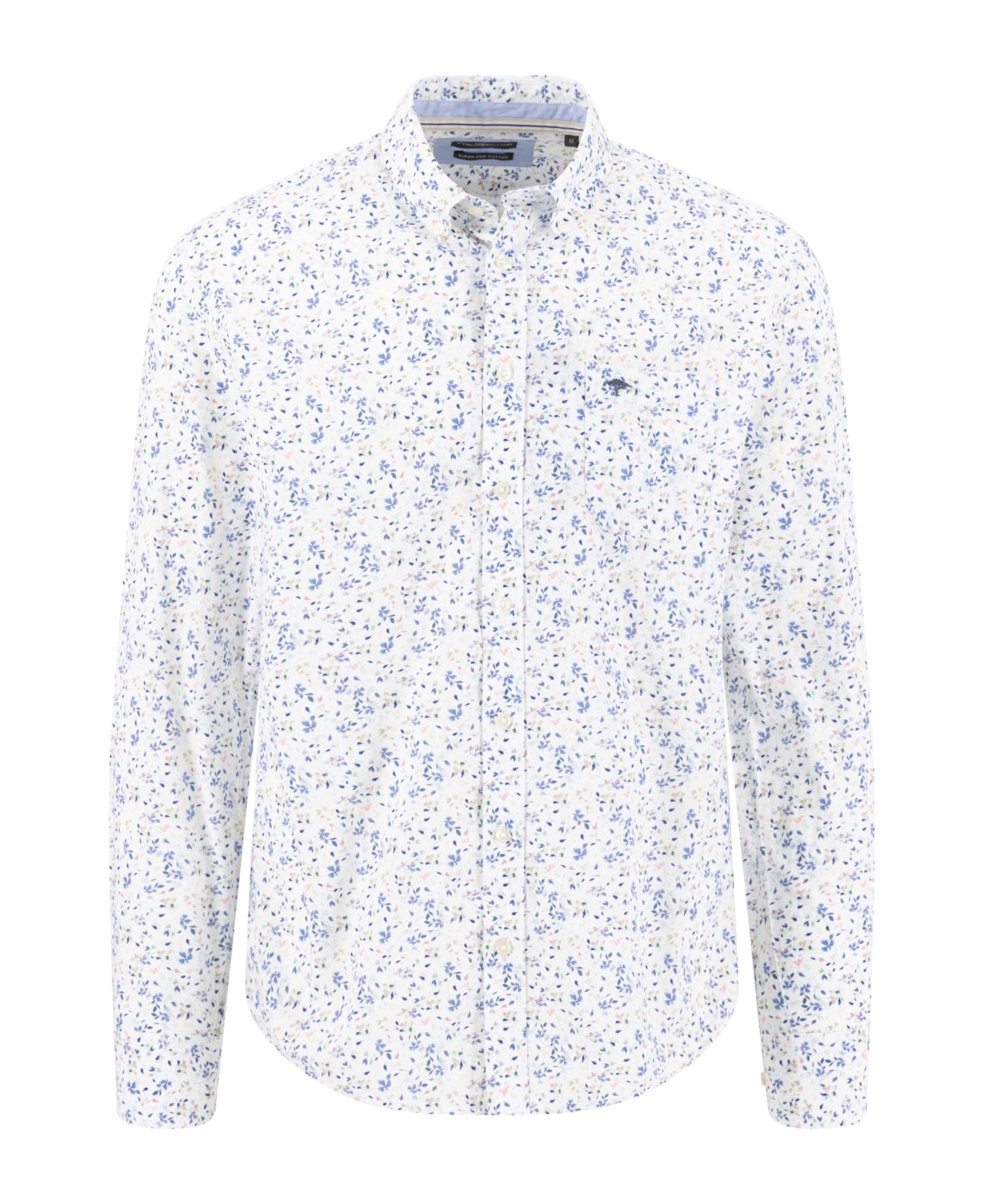 Premium Flower Print Button-down - Magnolia
