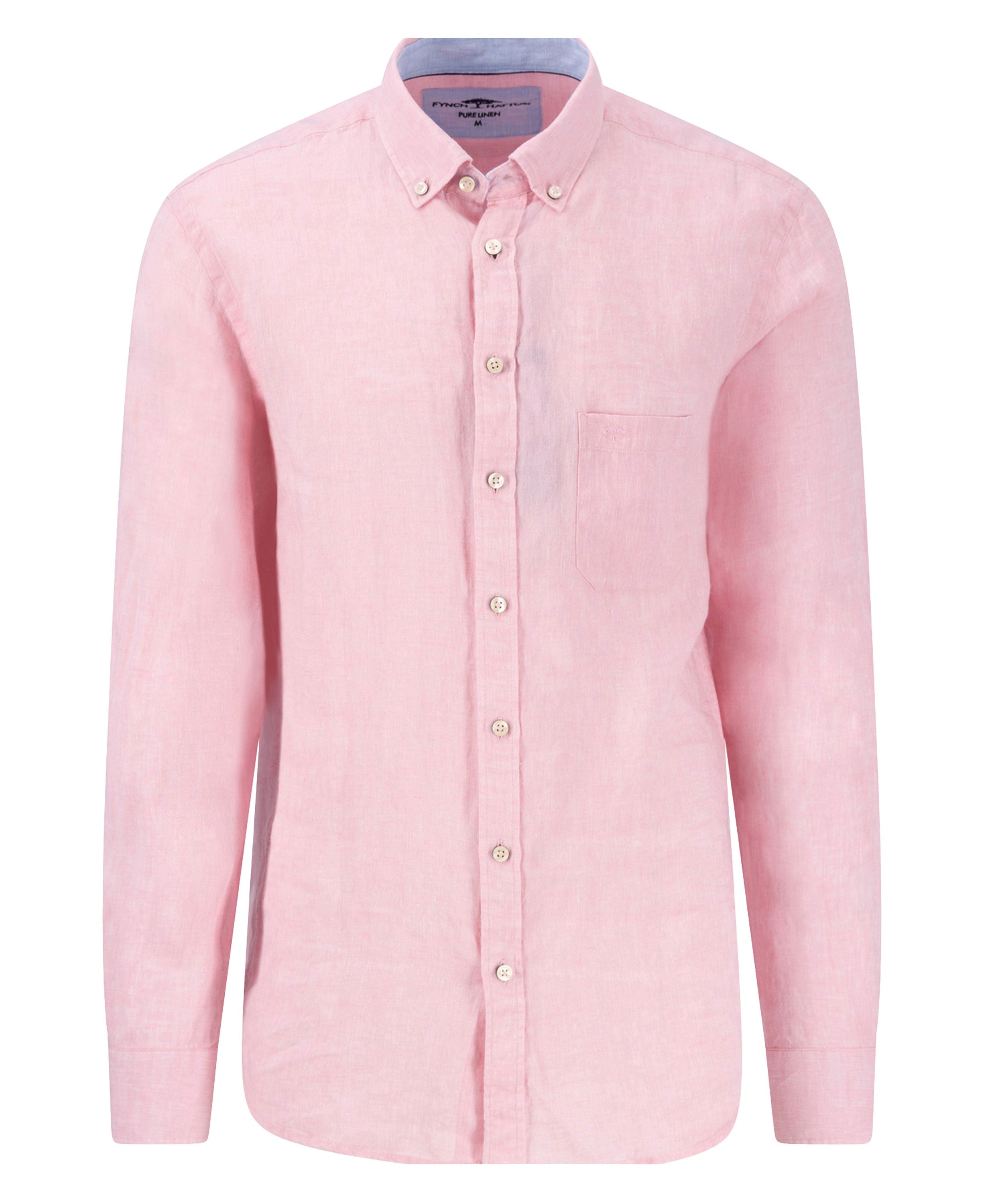 Premium Linen Shirt - Peony