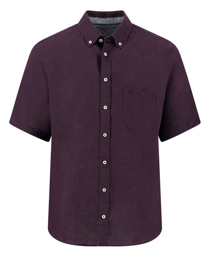 Premium Linen Bd 1/2 - Aubergine