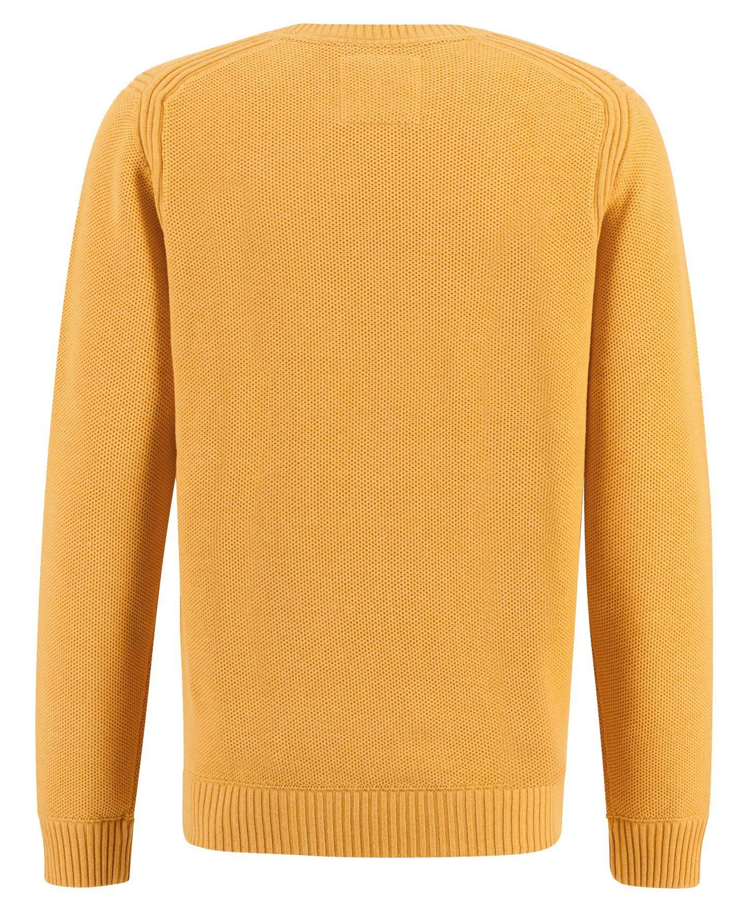 Structured O-Neck Knit - Winter Sun