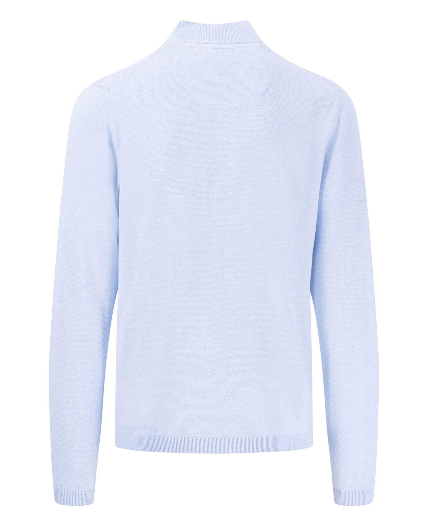 Troyer Zip Air Cotton Jumper - Summer Breeze