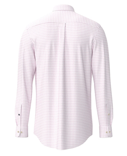 Washed Oxford Check Button down 1/1 - Magnolia