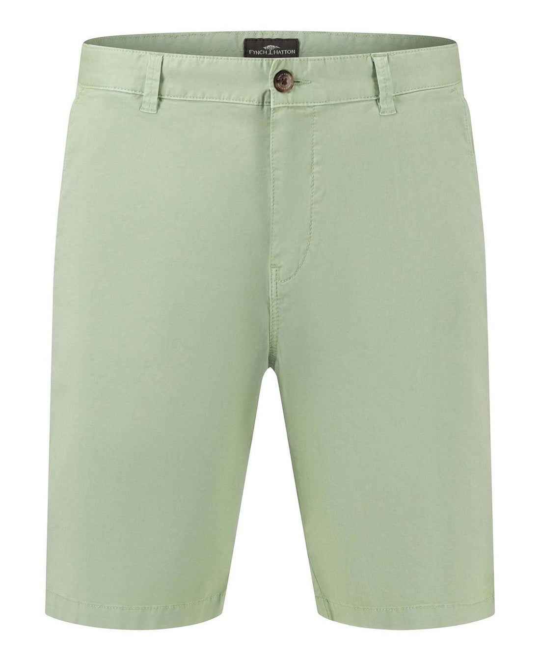 Summer Stretch Bermuda Shorts - Soft Green