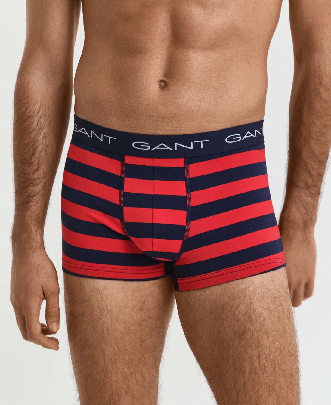 3-Pack Striped Trunks - Evening Blue