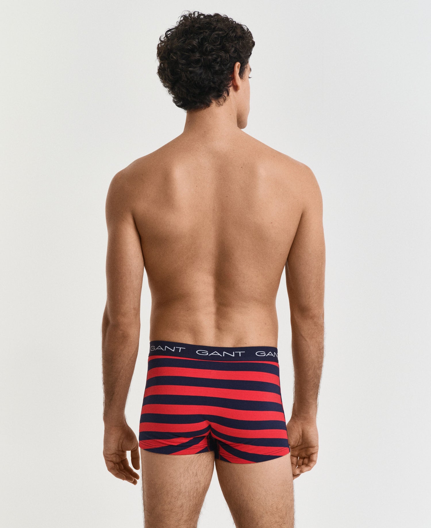 3-Pack Striped Trunks - Evening Blue