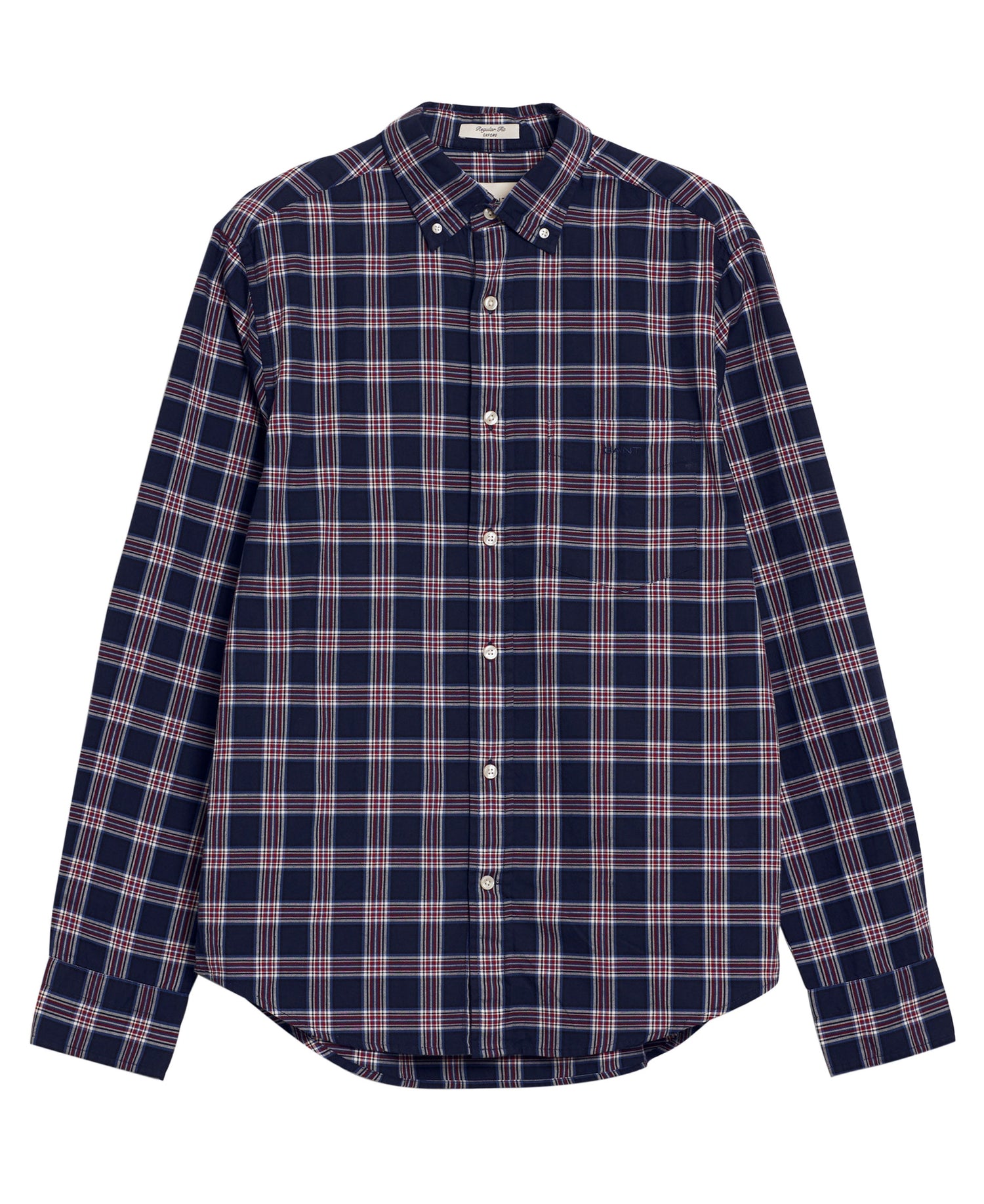 Regular Fit Archive Oxford Check Shirt - Classic Blue
