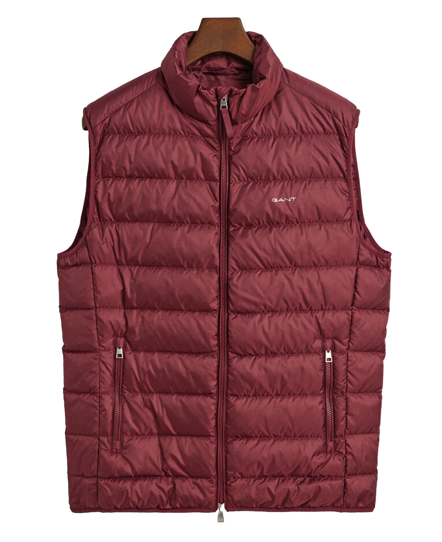 Light Down Gilet - Wine Red