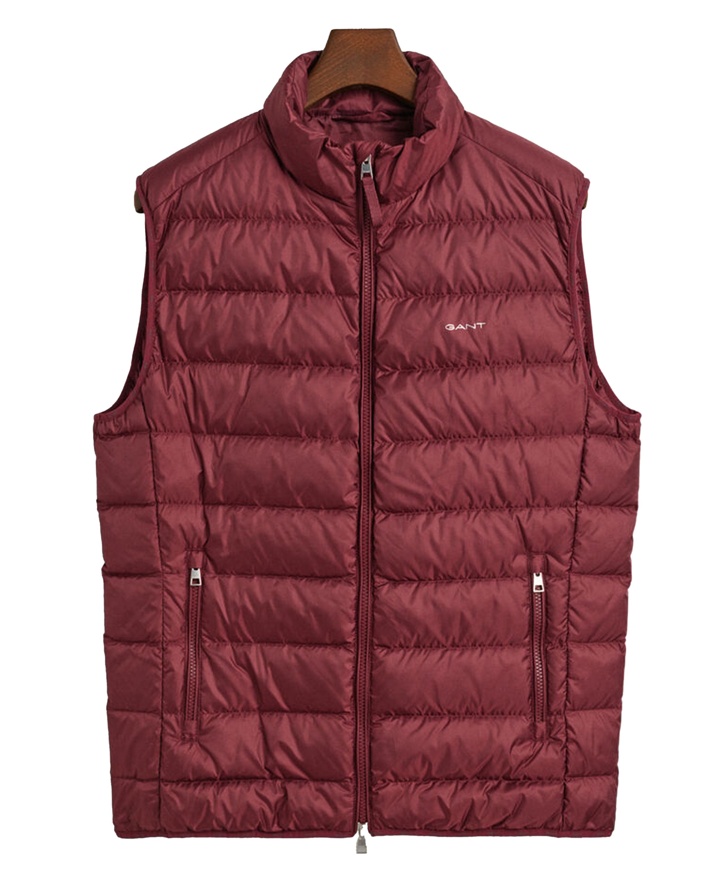 Light Down Gilet - Wine Red