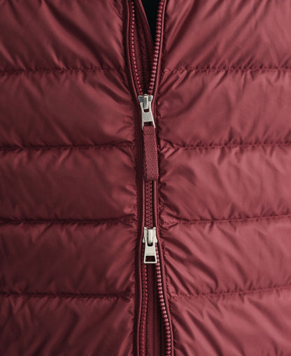 Light Down Gilet - Wine Red