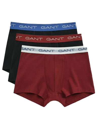 Multistriped Trunk 3-Pack - Plumped Red