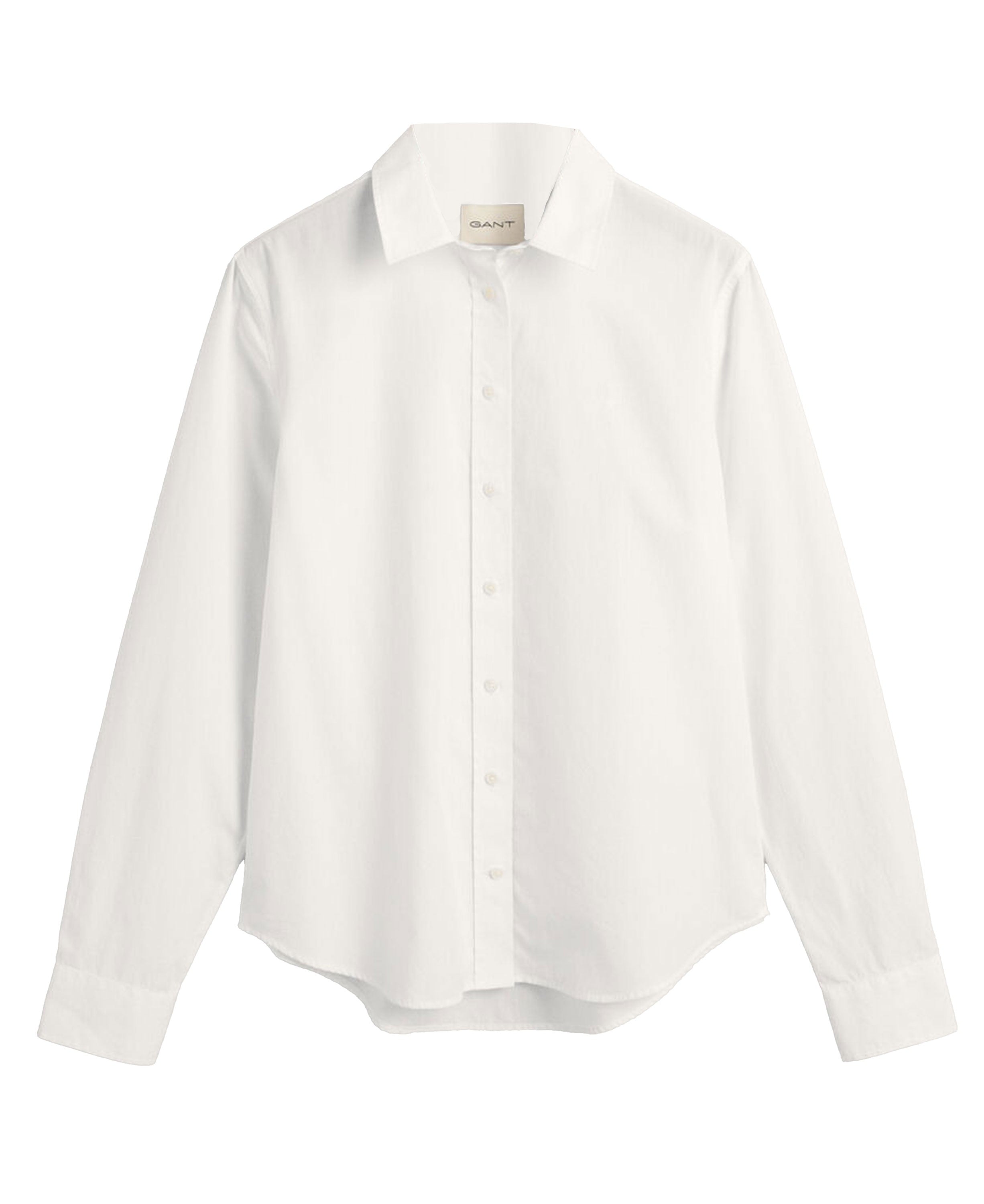Regular Fit Poplin Shirt - White
