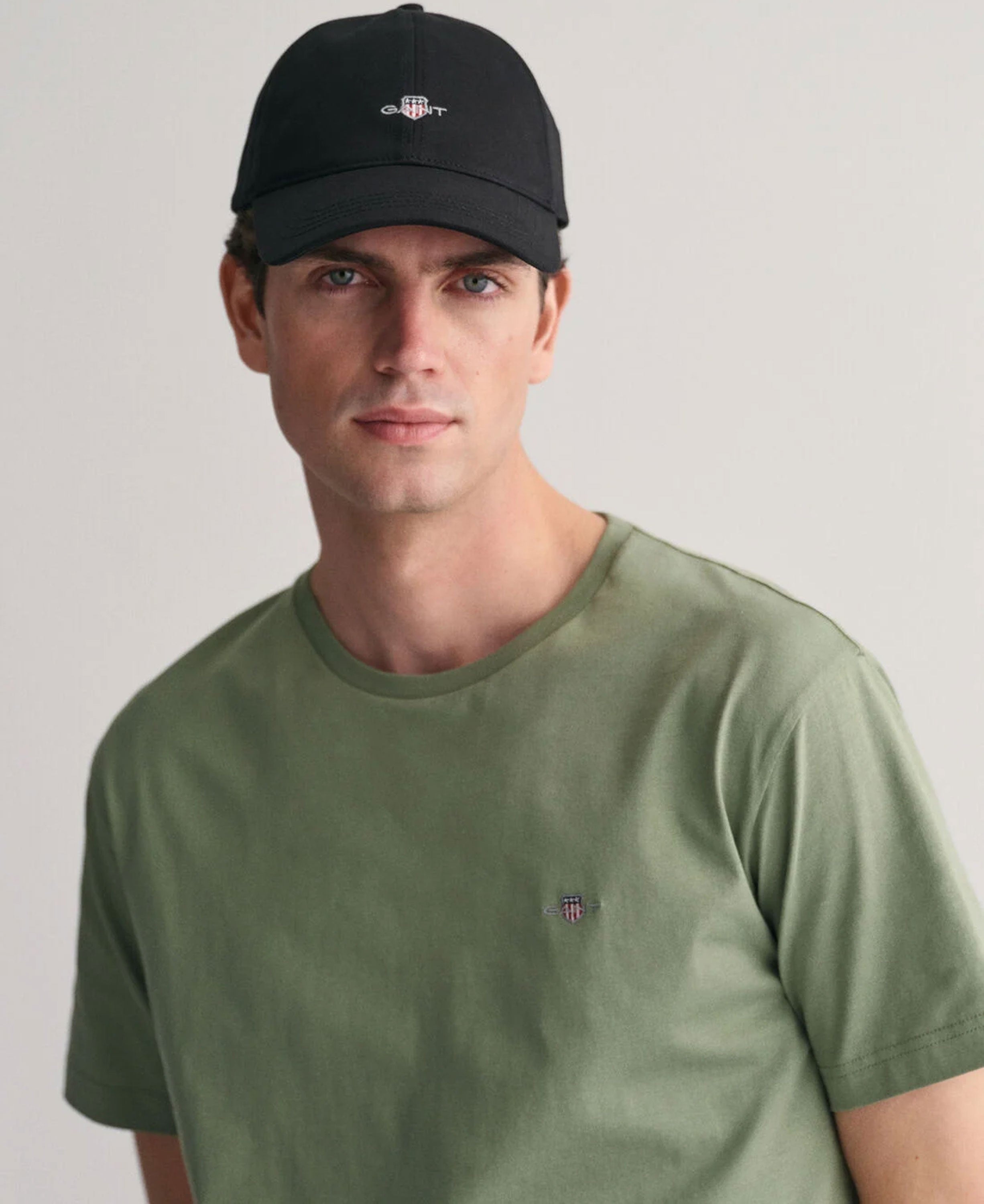 Regular Fit Shield T-Shirt - Dry Green