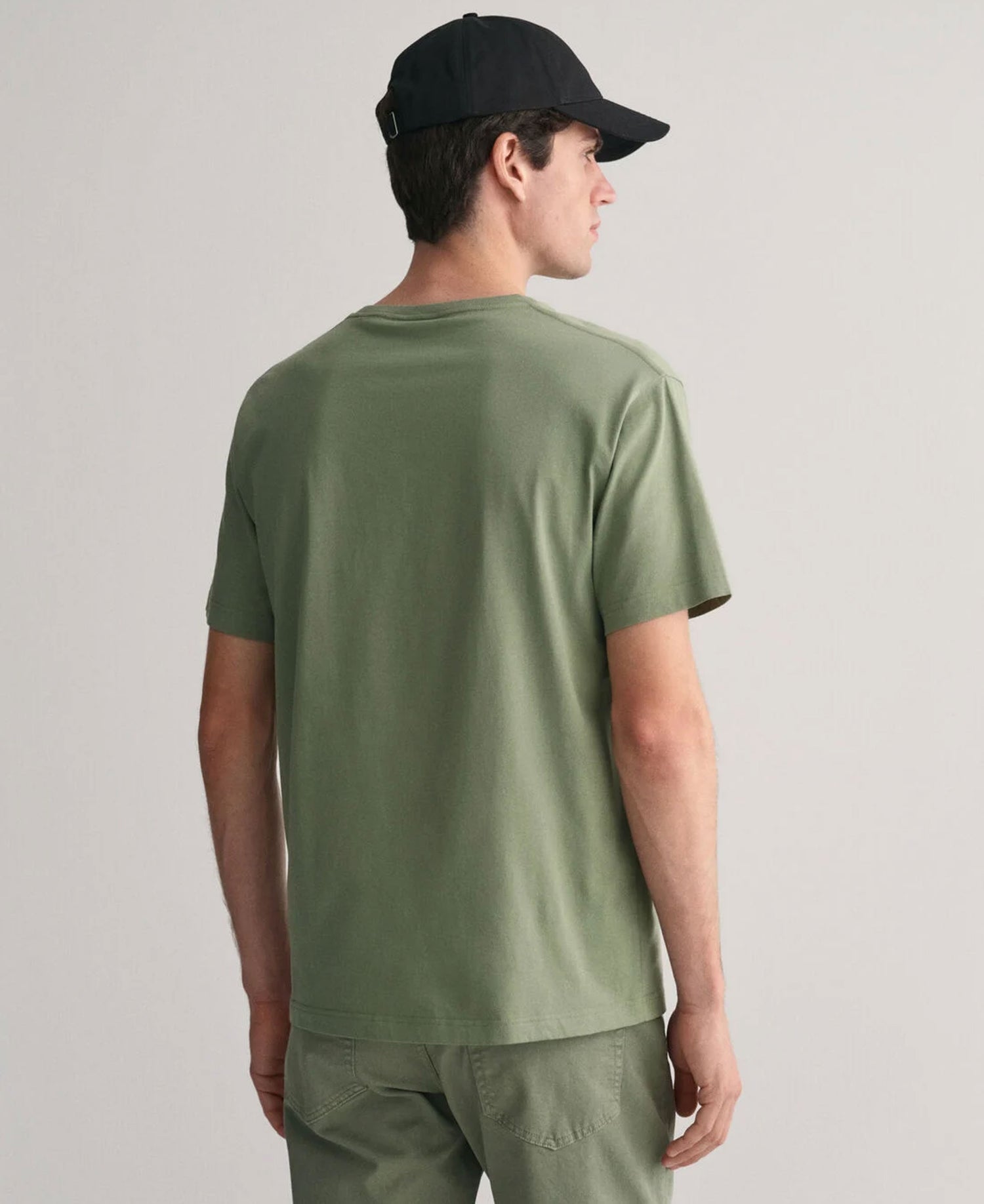 Regular Fit Shield T-Shirt - Dry Green