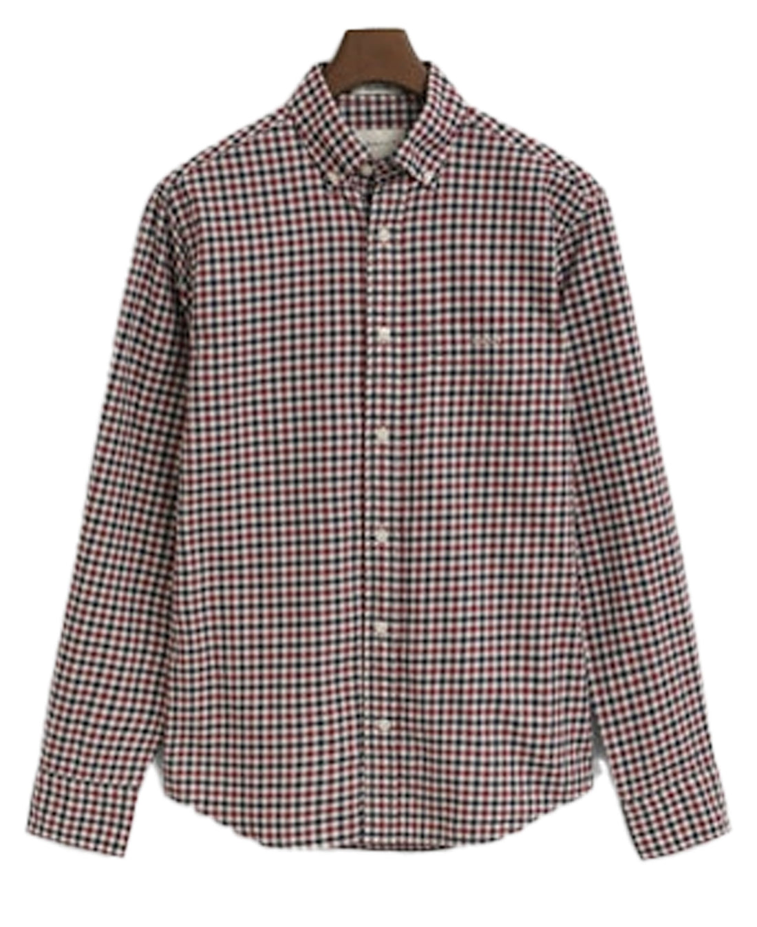 Reg Twill Gingham Shirt - Plumped Red