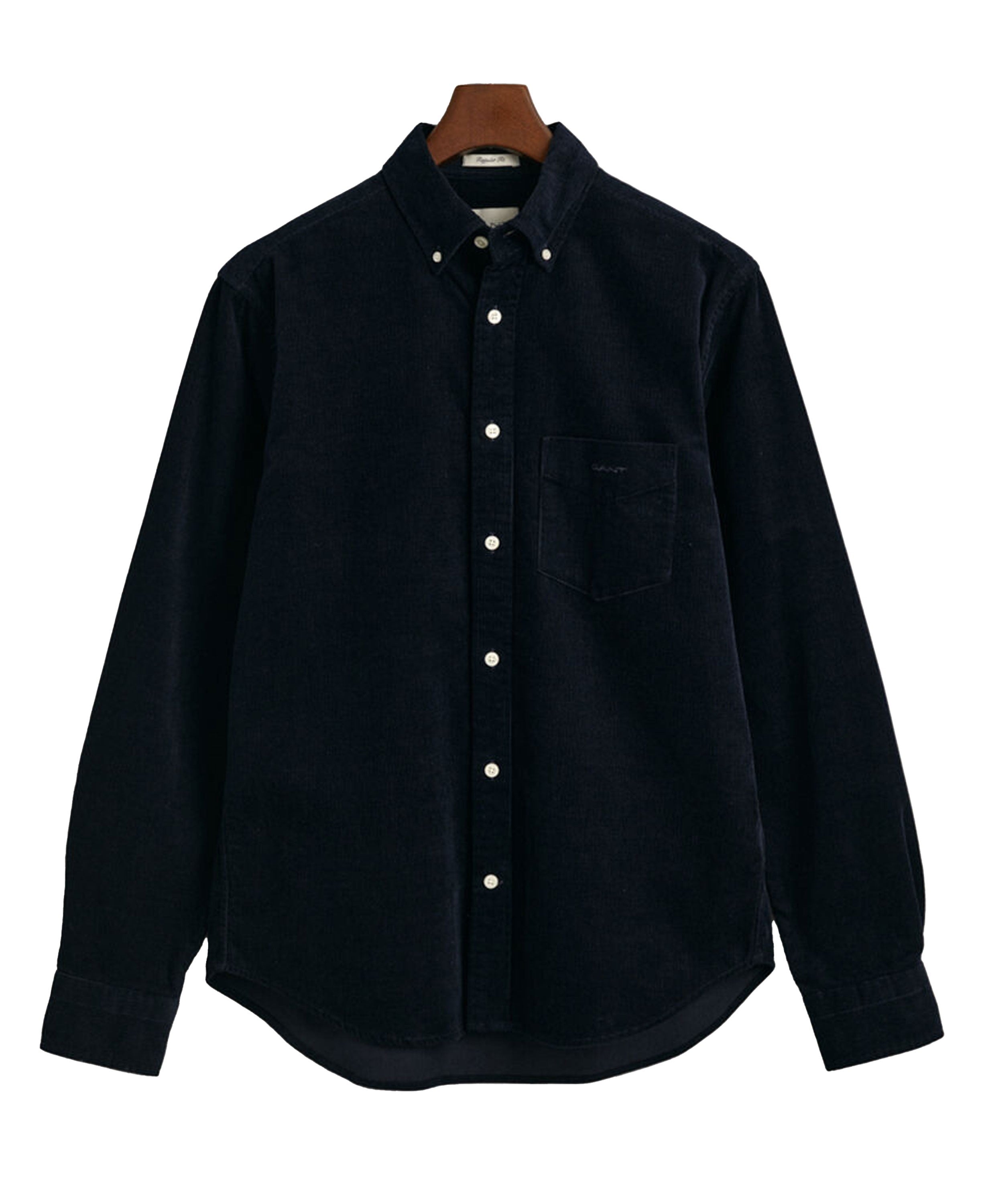 Regular Fit Corduroy Shirt - Evening Blue