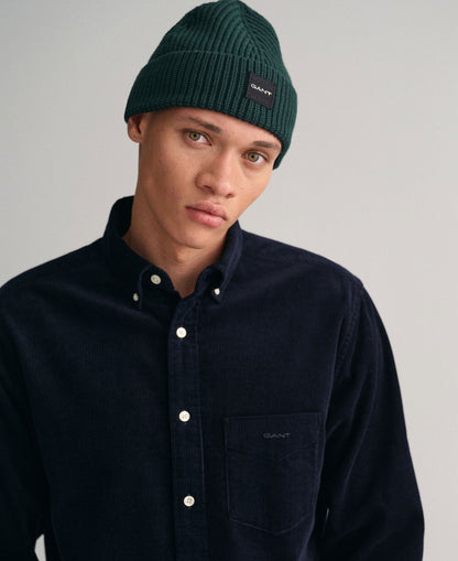 Regular Fit Corduroy Shirt - Evening Blue