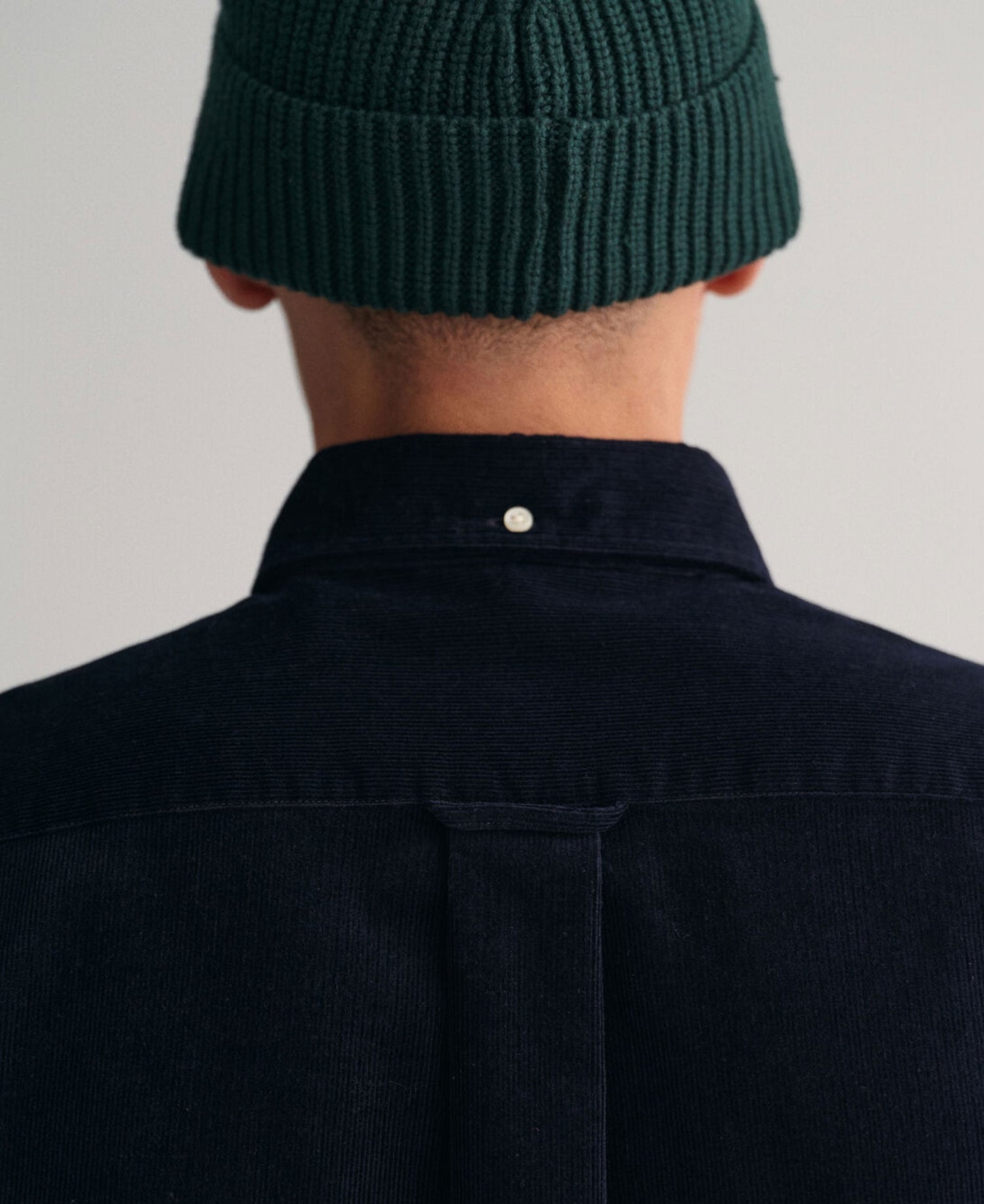 Regular Fit Corduroy Shirt - Evening Blue