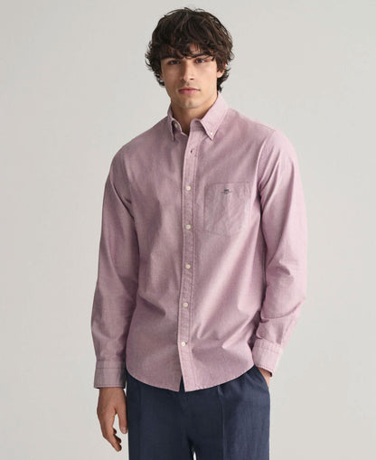 Regular Fit Oxford Shirt - Beautyberry Purple