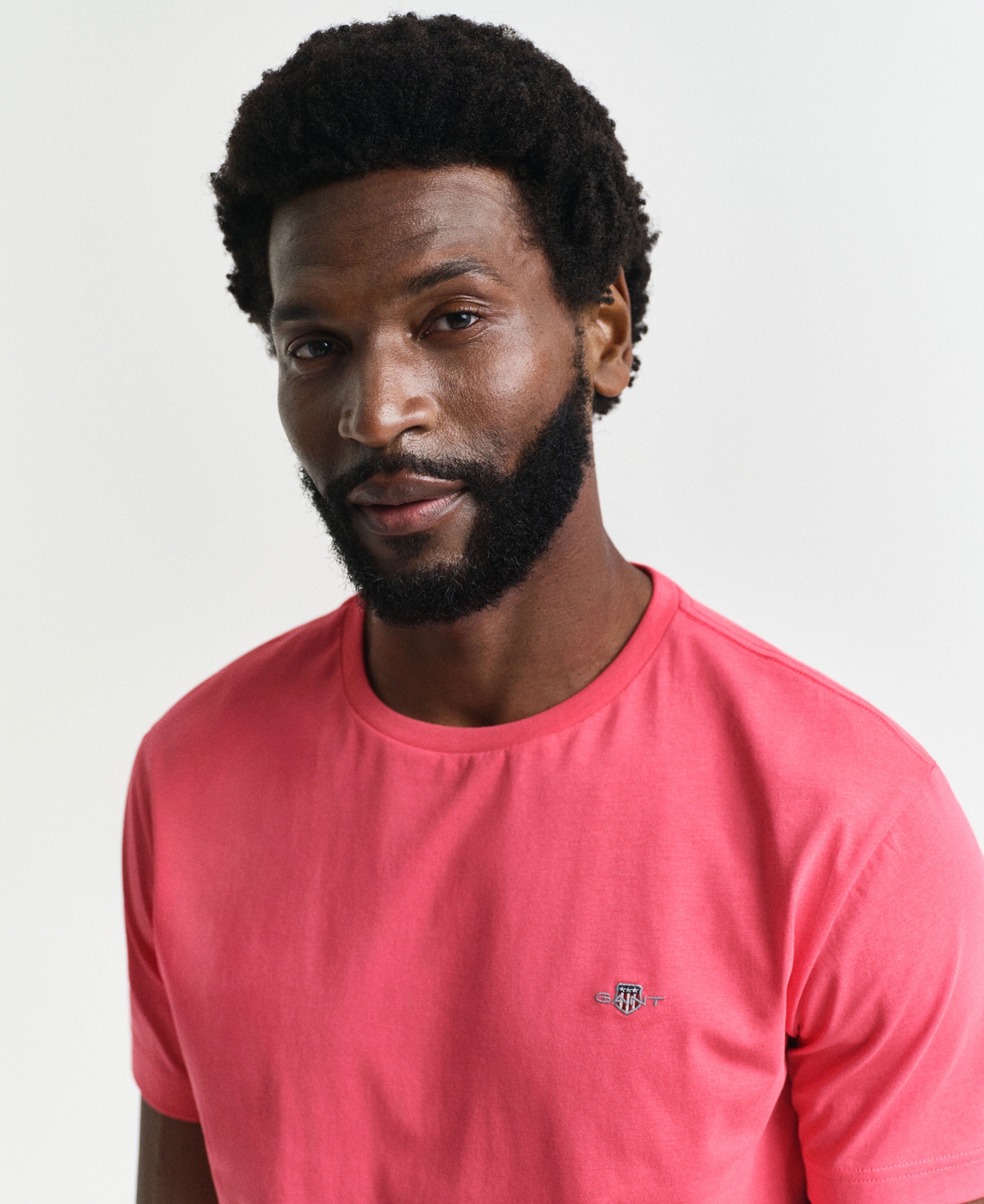 Regular Fit Shield T-Shirt - Watermelon Red